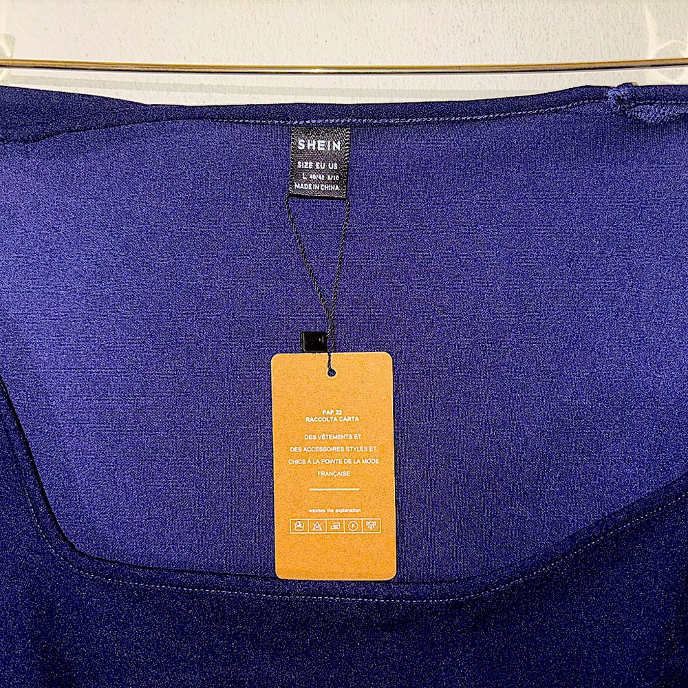 SHEIN Royal Blue Blouse